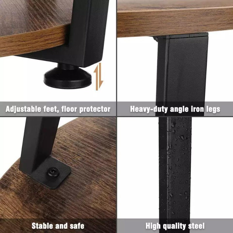 Douxlife Lounge Living Bedroom Side End Table (2Tier) (1166)