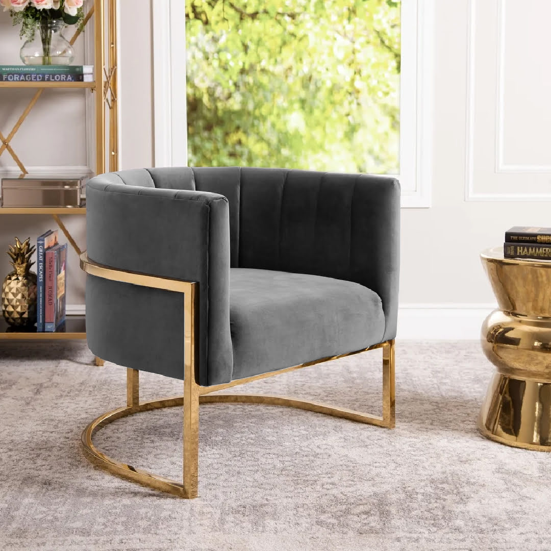 Luxury Velvet Living Room Chair