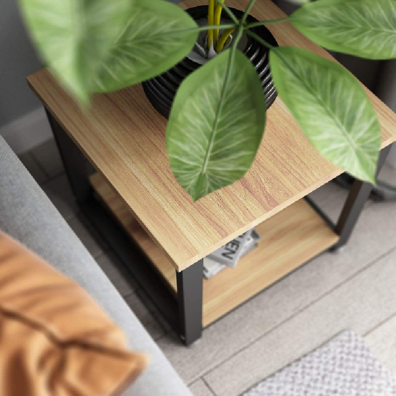 End Sofa Side living Lounge Drawing Table (2 Tier)-Special (1165)