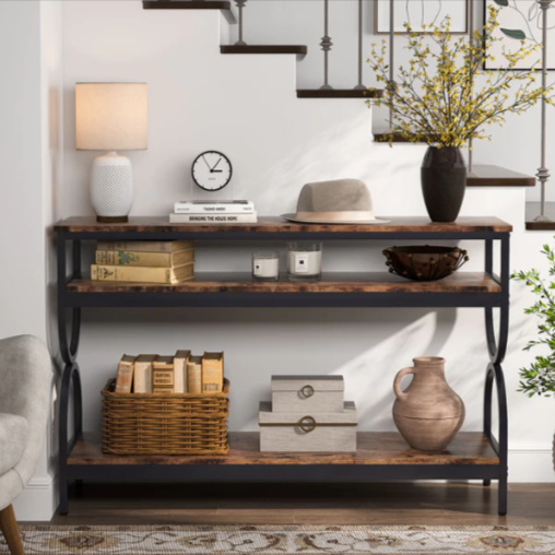 Settee LED Entryway Living Lounge Console Organizer Table (1150)