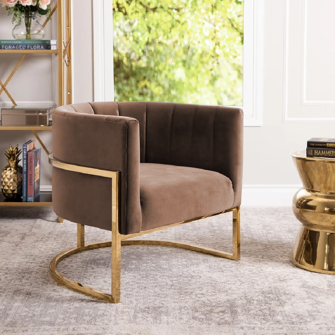 Luxury Velvet Living Room Chair