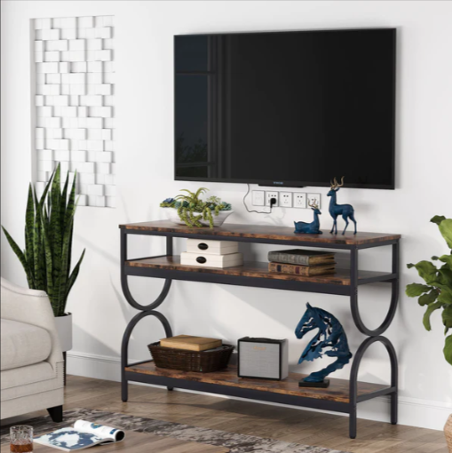 Settee LED Entryway Living Lounge Console Organizer Table (1150)