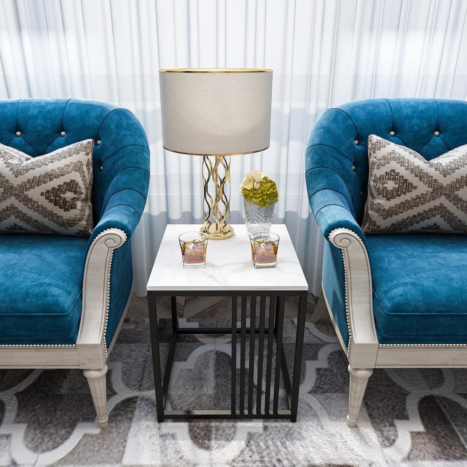 Wisfor Living Bedroom Bedside Sofa Side Table (1174)