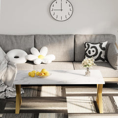 Wolawu Coffee Rectangular Table Lounge Living Room Coffee Center table (1173)