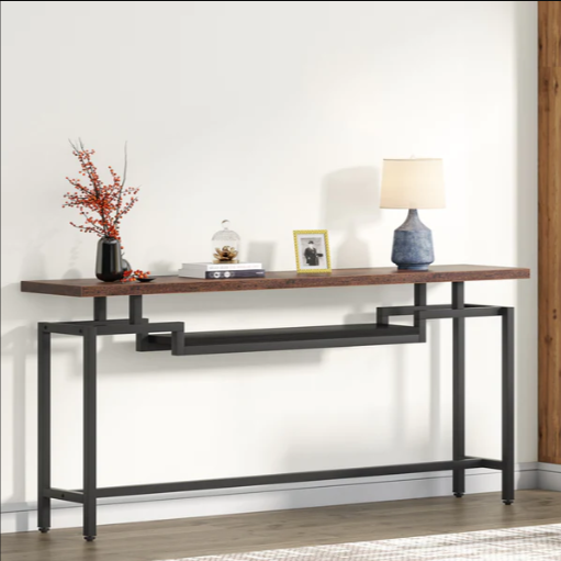 Proportionate Living Room Lounge Entryway Organizer Console Table (1151)