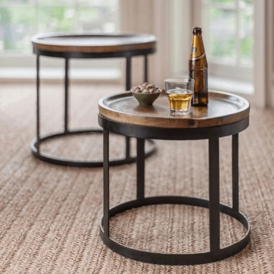 Marion Lounge Living Room Center Nesting Tables (1155)