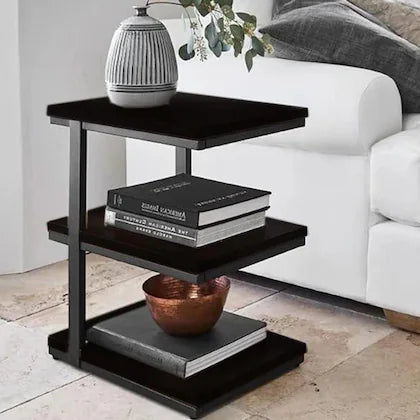 RECTANGULAR 3 TIERED SHELF TABLE